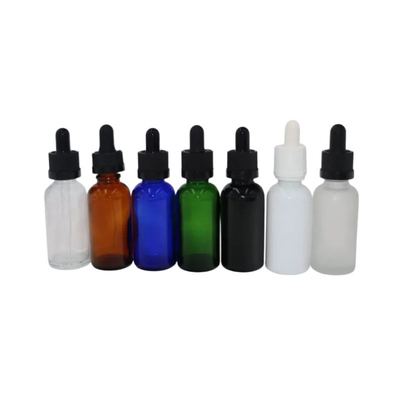 Small 30ml Aromatherapy Dropper Bottles Screw Cap Logo Printing Available