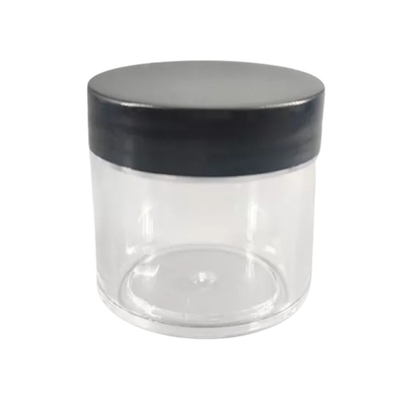 30ML Clear Plastic Eye SGS Cosmetic Cream Jar With Tip