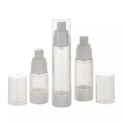 30ML Plastic Sanitizer Bottle Trapezoid Transparent Bottle With Screw Cap