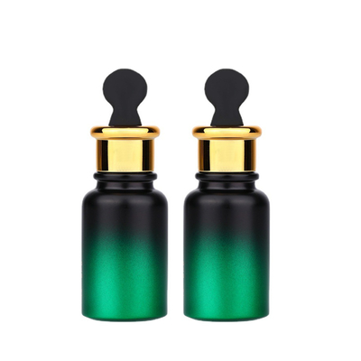 Custom Essential Oil Glass Dropper Bottle 30ml High End Cosmetic Liquid