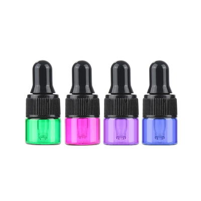 2ml 5ml Tither Color Glass Bottle Essential Oil Sample Bottle Of Travel Packing