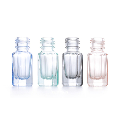 Octagonal Roller Bottle Glass 12ml Refillable Container Sub Package Bottle