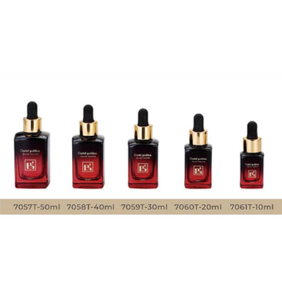 Precision Dropper Leak-Proof Design Various Sizes Available Portable Empty Glass Bottles for Essential Oils