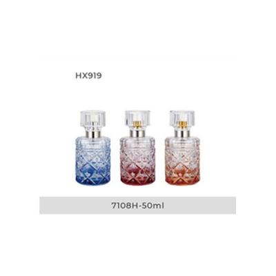 25ml 50ml 100ml Exclusive Patterns And Texts For Custom Antique Cut Glass Perfume Bottle