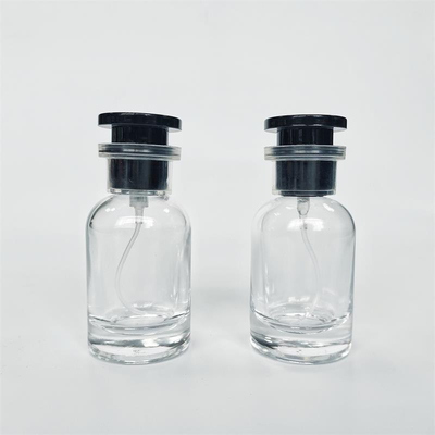 Express Shipping Custom Glass Perfume Bottles with Hot Stamping and Injection Blow Molding
