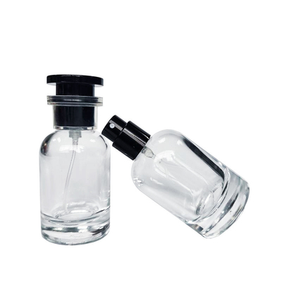 Express Shipping Custom Glass Perfume Bottles with Hot Stamping and Injection Blow Molding