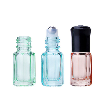 3ml 6ml 10ml 12ml Colored Star Anise Glass Small Ball Bottle Small Refined Oil Roll on Bottle Perfume