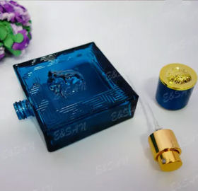 Plastic Cap Custom Glass Perfume Bottles 60 ml Capacity For Skin Care Cream