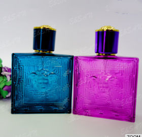 Plastic Cap Custom Glass Perfume Bottles 60 ml Capacity For Skin Care Cream