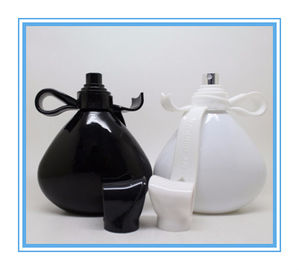 100ml Refillable Glass Perfume Bottle , Custom Color Refillable Glass Scent Bottles
