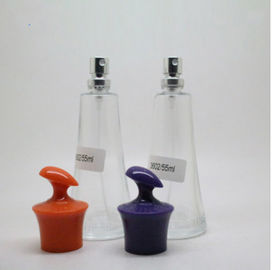 Colorful Refillable Glass Perfume Bottle , 100ml Reusable Perfume Spray Bottle