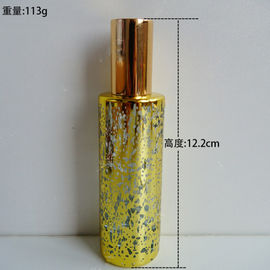 perfume spray bottle recycled glass bottles black blue red pink green cap plastic and metal roll frog