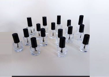 Basic Style Glass Tiny Nail Polish Bottles Matt Surface For Cosmetic Packing