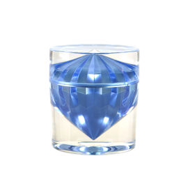 Customized Color Luxury Acrylic Cream Jar 15g 50g Capacity Injection Moulding