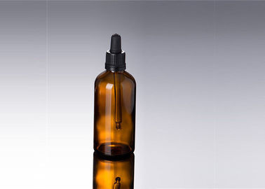 Screw Lid Glass Eye Dropper Bottles Customized Color With Accurate Scale