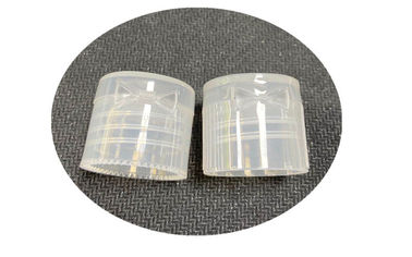 20 / 410 Clear ISO1400 Flip Top Plastic Bottle Caps
