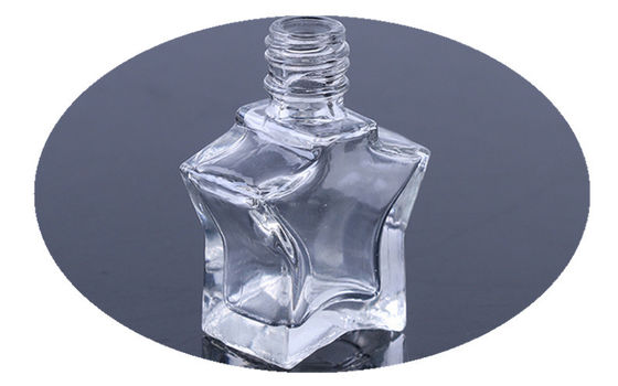 Clear Nail Polish Brush 3ML Star Glass Bottle