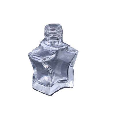 Clear Nail Polish Brush 3ML Star Glass Bottle