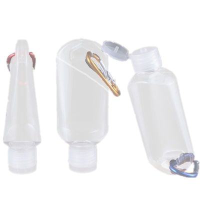 50ML Hand Washing PETG Plastic Hand Sanitizer Bottle With Hook