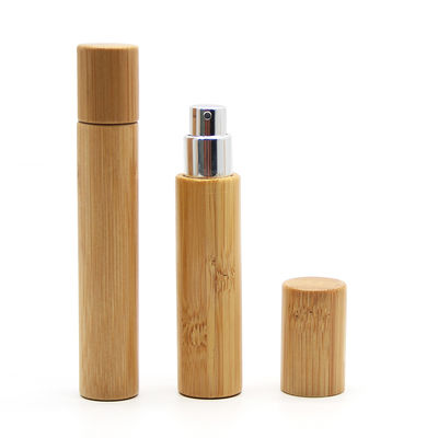 5ml 10ml Capacity Bamboo Spray Bottles With Bamboo Lid Cap