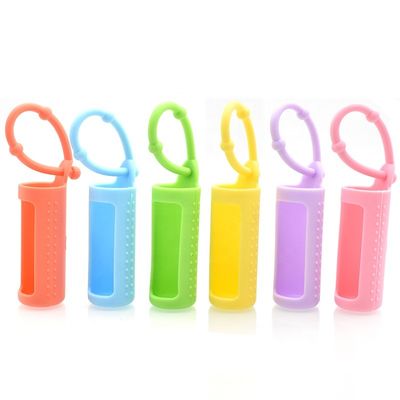 10ml colorful Essential Oil Perfume Bottle Silicon Sleeve Protector Roll On Bottle Silicone Case