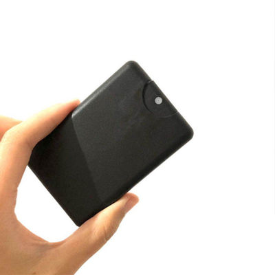 Black Portable Capacity 10ml 20ml Card Spray Bottle