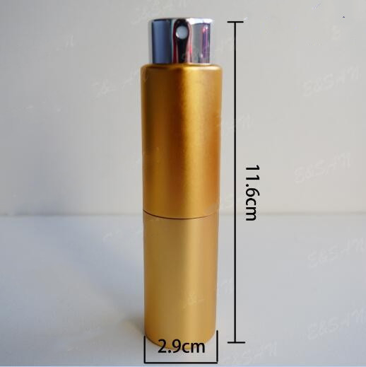 15ml Reusable Perfume Spray Bottle 10.3mm Empty Glass Bottle Recycle