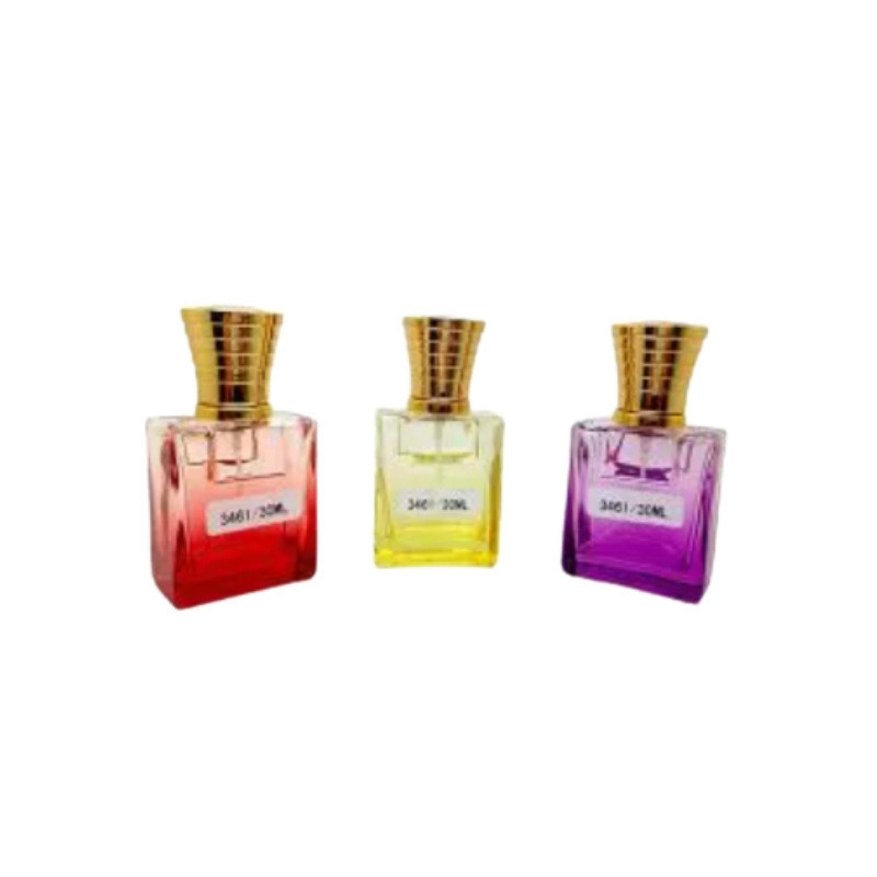30ml Small Capacity Fancy Glass Perfume Bottle with Pump and Bottle Cap