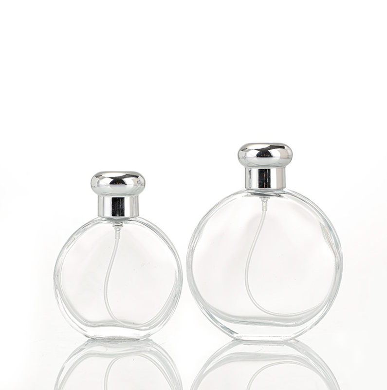 Transparent Glass Perfume Empty Bottles Clear 50 / 100ml  Various Uses Including Essential Oils and Air Fresheners