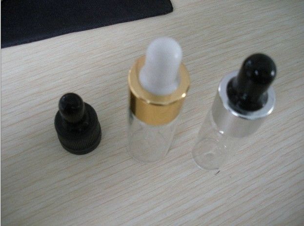 Plastic Cap Pharmaceutical Dropper Bottles Custom Volume Screen Printing Surface