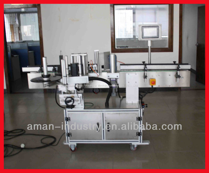 High speed round and front-back sticker labeling machine