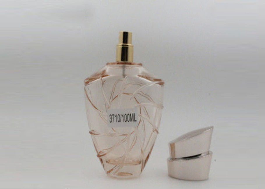 Portable Custom Glass Perfume Bottles , Custom Design Perfume Spritzer Bottle