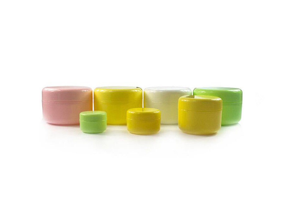 Colorful Smooth PP Cosmetic Jar 30g 50g 100g For Skincare Cream Packaging