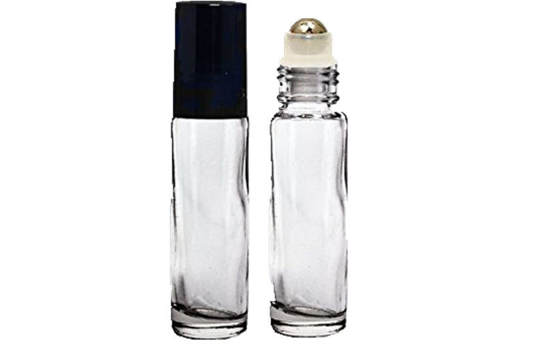 10ml 30ml Glass Roll On Perfume Bottles With Roll On Cap And Ball