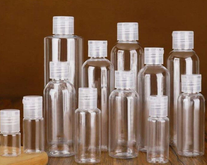 Clear 30ml 50ml 80ml 100ml 200ml Empty Hand Sanitizer Bottles Pet Plastic Spray Bottle