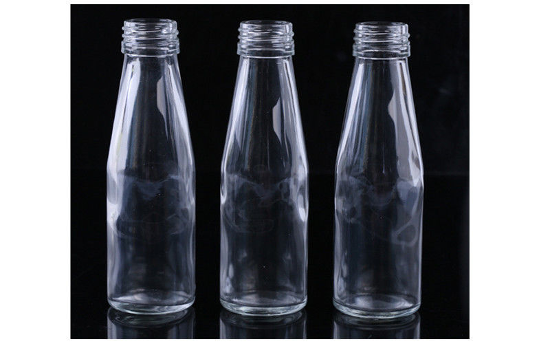 Pilferproof Cosmetic 100ML Clear Flint Glass Bottle