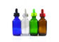 Colorful Glass Dropper Bottles , 1 oz 2 oz 4 oz Boston Round Dropper Bottles